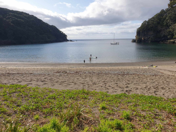 Opo Bay (South East Bay), Tūhua (Credit: Paea Ake Ake)