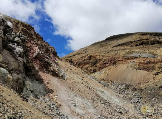 Upper Te Maari Crater April 2026